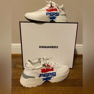 定価10.5万 20SS名作・美品 DSQUARED2×PEPSI サイズ44 ディースクエアード x ペプシ デニム ジャケット Gジャン 44 PEPSI